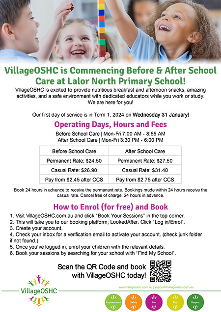 Outside School Hours Care with VillageOSHC